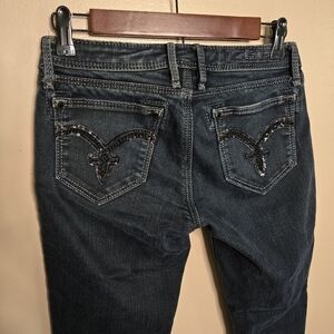 Rock Revival Sequin Lexi Skinny Jeans